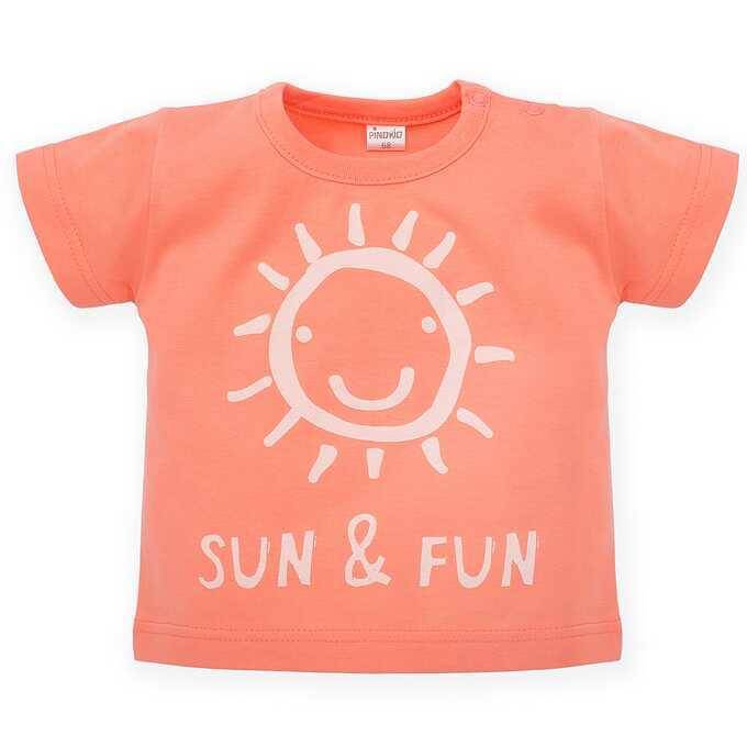 T-shirt dziecięcy bluzka Sun and Fun Pinokio 