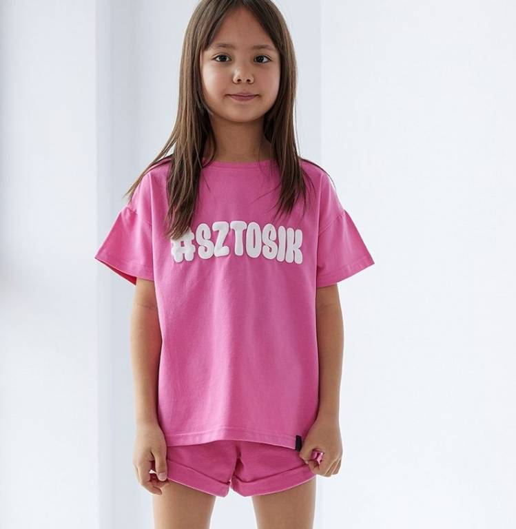 T-shirti ALL FOR KIDS sztosik różowy
